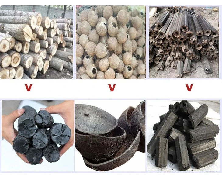New Non-Smoke Charcoal Kiln Stove Machine Charcoal Making Machine