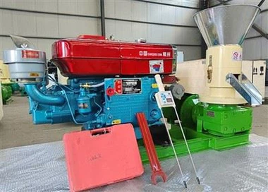 Moara de peleti din lemn diesel